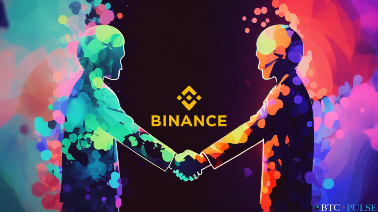Binance.US logo over a background of discontinued trading pairs