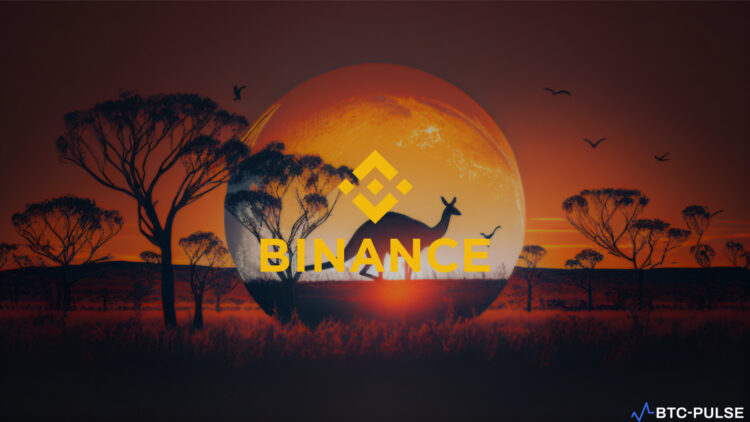 Exterior view of Binance Australia's office, the site of recent regulatory search.