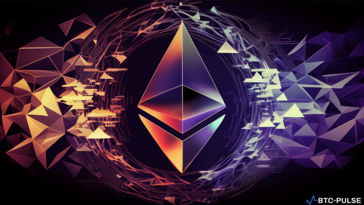 Promotional image for VanEck's "Enter the Ether" Ethereum futures ETF campaign.