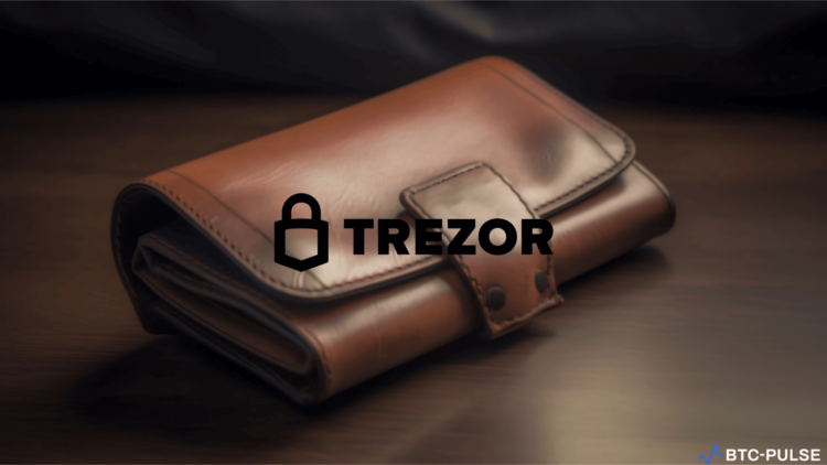 Comparison between a genuine Trezor Model T wallet and a tampered version