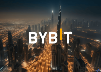 Ben Zhou, Bybit CEO, at a press conference discussing the company's licensing status in Dubai