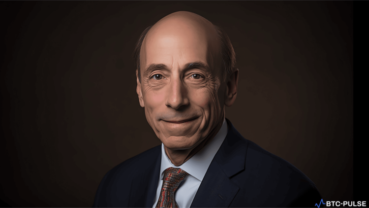 SEC Chairman Gary Gensler discussing crypto regulations at the recent Senate Banking Committee hearing.