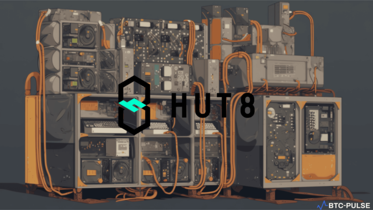 Aerial view of Hut 8's extensive mining operation in Texas, symbolizing a new era in digital asset mining amidst financial challenges.