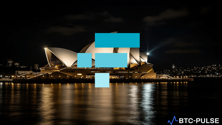 The Australian Securities and Investments Commission (ASIC) logo overlaid on an image of FTX Australia's headquarters