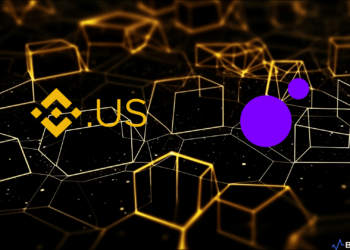 Logos of Binance.US and MoonPay, highlighting their recent strategic alliance.