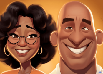 Oprah Winfrey and Dwayne “The Rock” Johnson promoting the People’s Fund of Maui initiative.