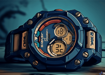 Digital rendering of Casio's G-SHOCK watch as an NFT.
