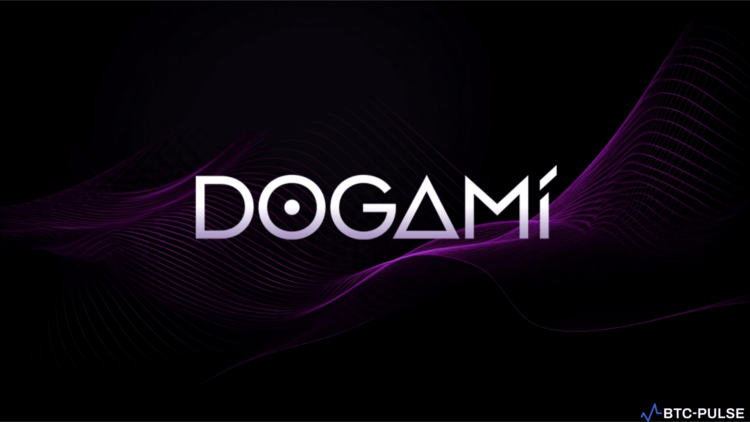 Digital illustration of DOGAMÍ, showcasing the innovative fusion of NFT gaming and virtual companionship in a blockchain-powered world.