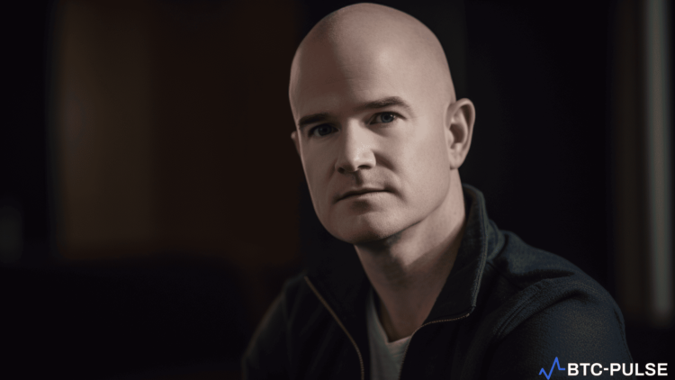 Coinbase CEO Brian Armstrong in an interview, sharing his positive outlook on the cryptocurrency industry's future post-Binance settlement.