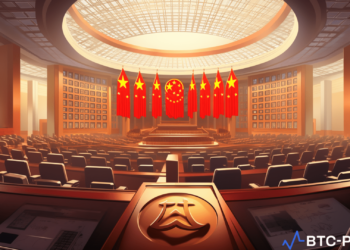 Chinese officials discussing amendments to anti-money laundering (AML) regulations with a focus on cryptocurrency transactions.