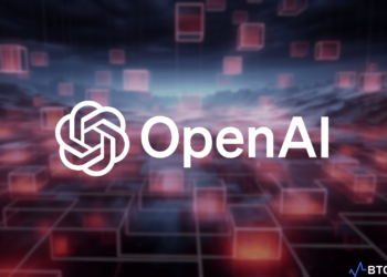 OpenAI's logo over an abstract representation of collaborative efforts, symbolizing the lessons learned and steps towards aligning AI with human values.