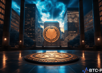 Federal Reserve Bank of Atlanta building symbolizing the embrace of cryptocurrency and blockchain technology in banking.