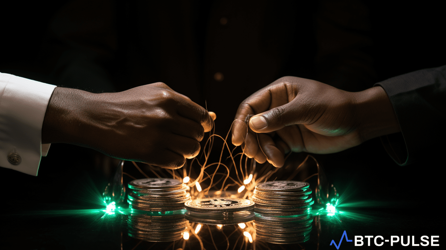 A symbolic image of closed transactions between Naira and USDT/USDC in Nigeria due to regulatory scrutiny.