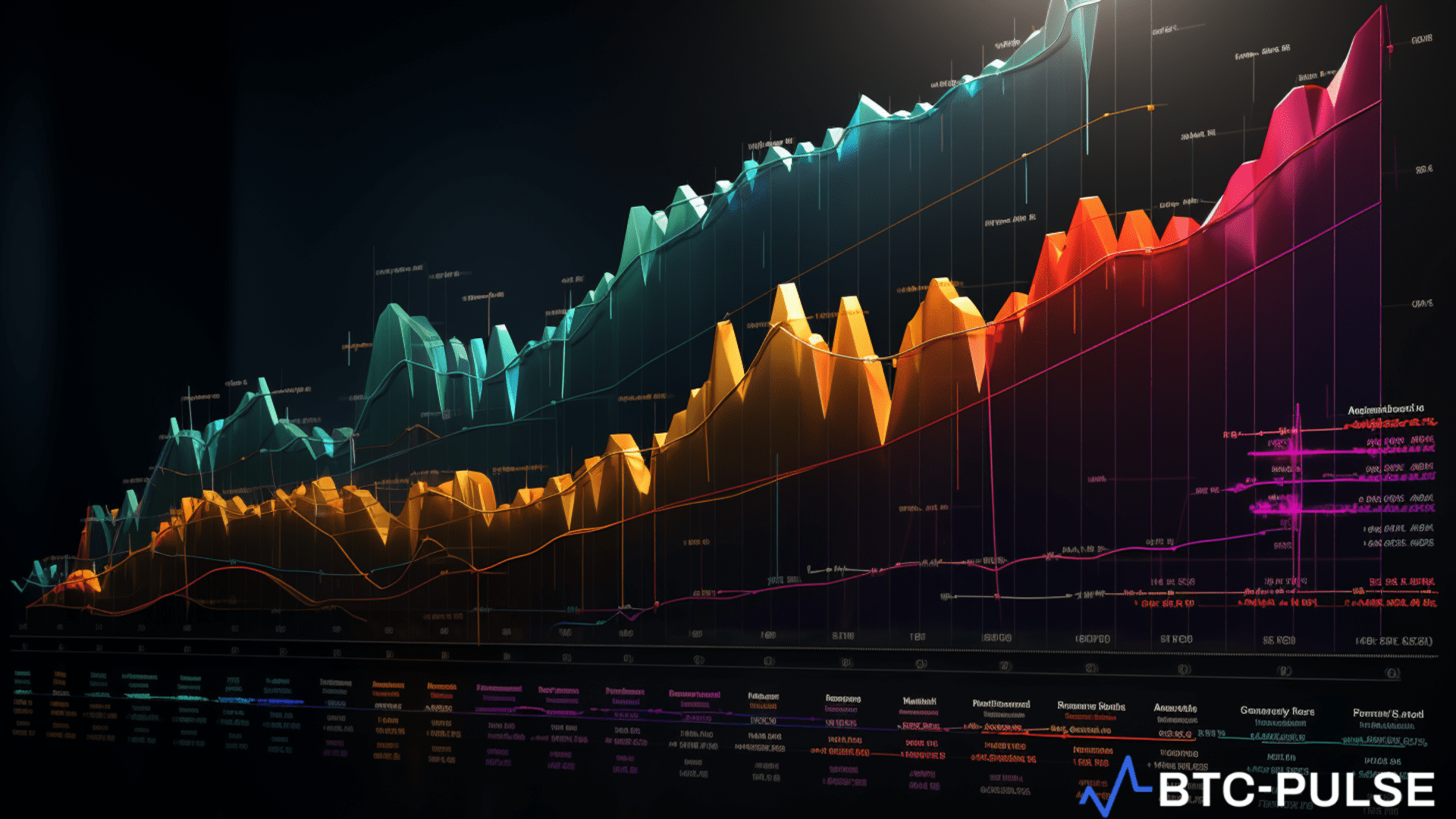 Graph showing the recent surge in AI cryptocurrency token values