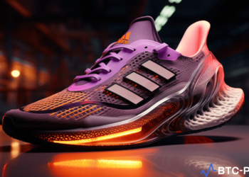 A digital representation of the Adidas and STEPN Genesis NFT collection, showcasing the innovative merger of athletic apparel and blockchain technology.