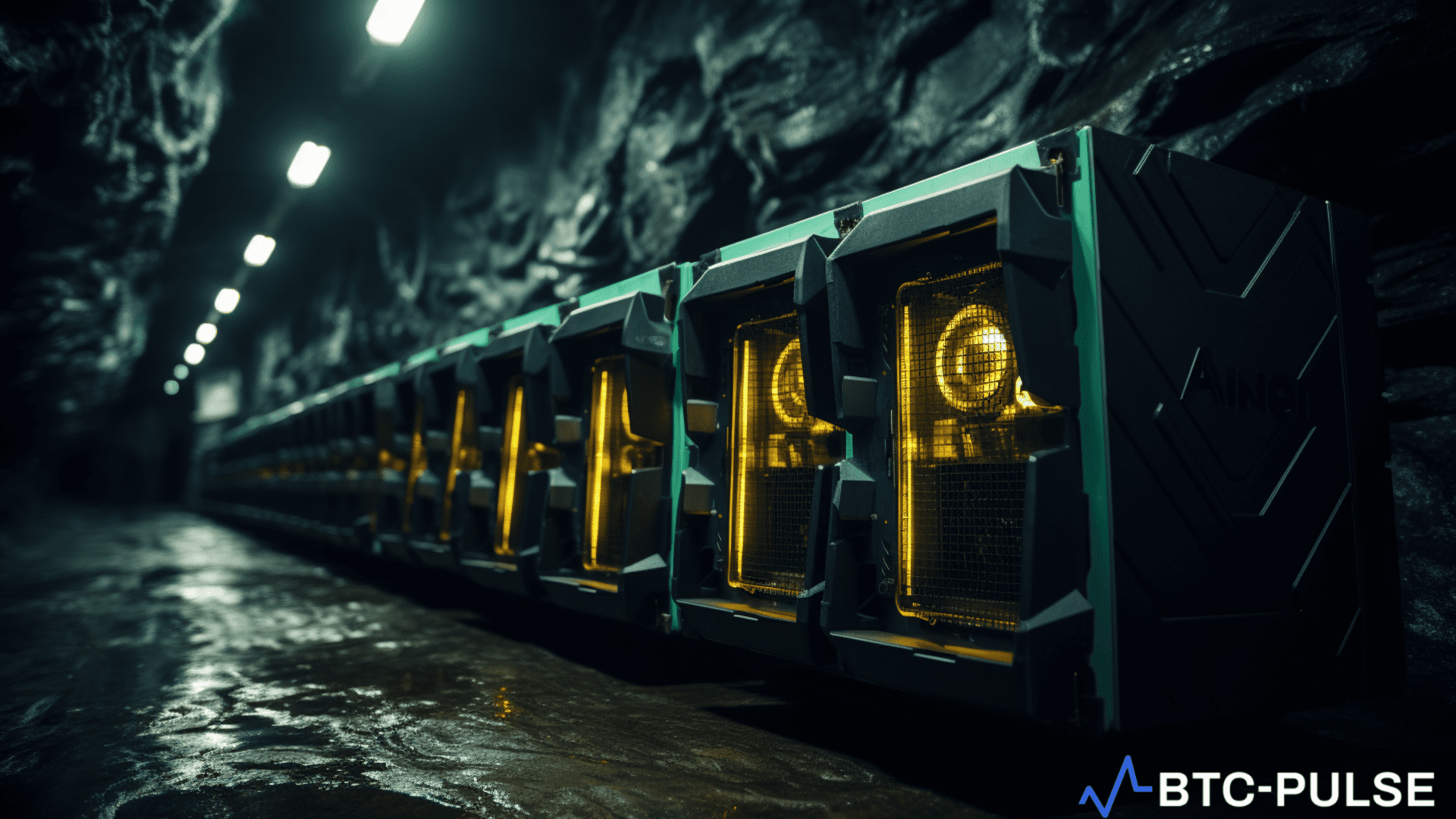 Auradine mining equipment showcasing the Blockchain Bitcoin ASIC Miners with EnergyTune technology