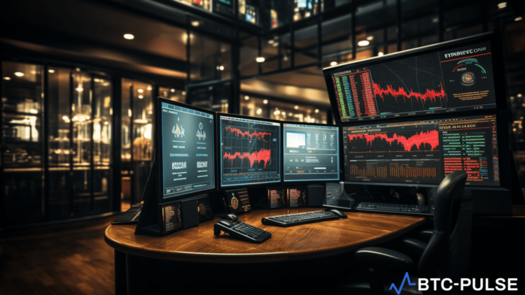 Interactive Brokers U.K. Limited platform displaying cryptocurrency trading options.