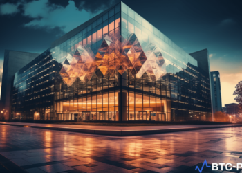 SEC building with Consensys and MetaMask logos superimposed