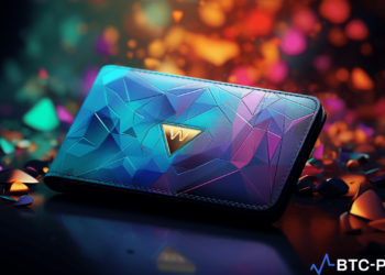 Blockaid logo next to Core wallet logo with a backdrop of digital blockchain imagery