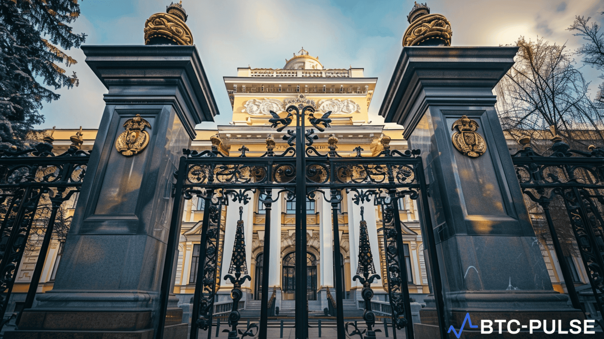 The headquarters of the Bank of Russia, considering the legalization of stablecoins for cross-border trade