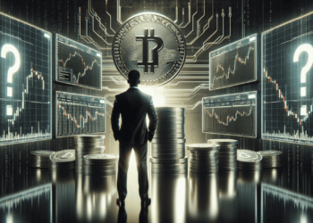 Graph showing the potential growth of three highlighted cryptocurrencies amidst a volatile market.