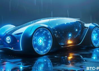 Toyota vehicle incorporating Ethereum blockchain technology