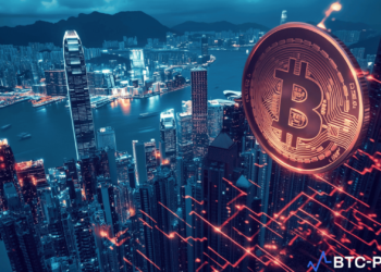 View of Hong Kong city skyline symbolizing crypto regulation and financial transparency.
